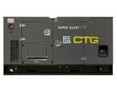 Дизельный генератор CTG 500SD в кожухе с АВР