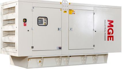 Дизельный генератор MGE P150DN в кожухе с АВР