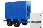 ТСС ЭД-500-Т400-2РПМ16 в погодозащитном кожухе на прицепе с АВР